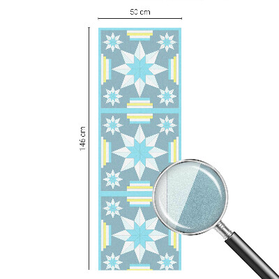 Pellicola adesiva effetto vetrata colorata Motivo a stella