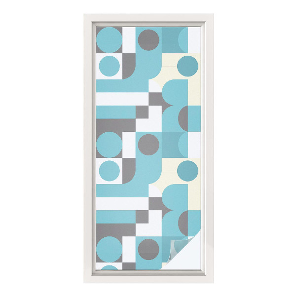 Pellicola per vetri privacy Motivi geometrici