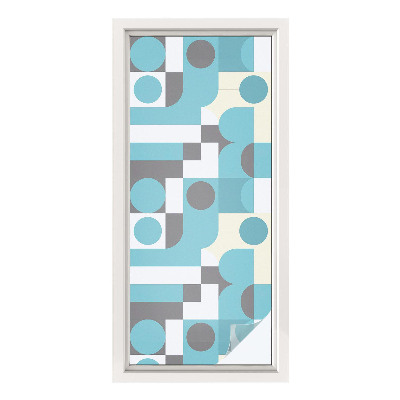 Pellicola per vetri privacy Motivi geometrici