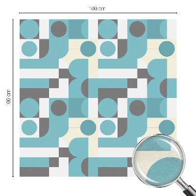 Pellicola per vetri privacy Motivi geometrici