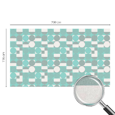 Pellicola per vetri effetto ghiaccio colorato Forme geometriche