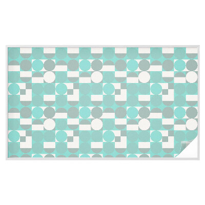 Pellicola per vetri effetto ghiaccio colorato Forme geometriche