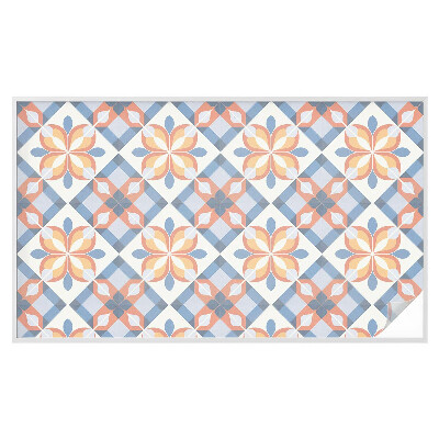 Pellicola per vetri effetto vetrata Simmetria colorata