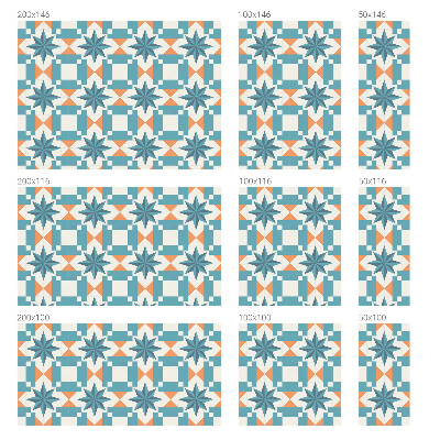 Pellicola per vetri effetto vetrata Stelle blu