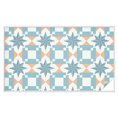 Pellicola per vetri effetto vetrata Stelle blu