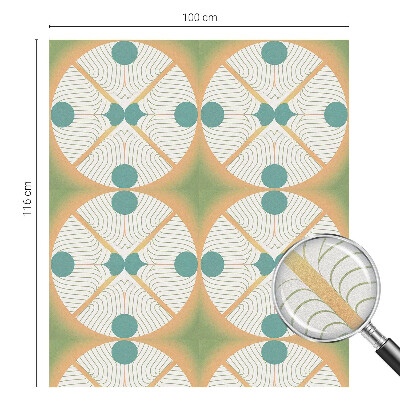 Pellicola per vetri privacy Armonia geometrica