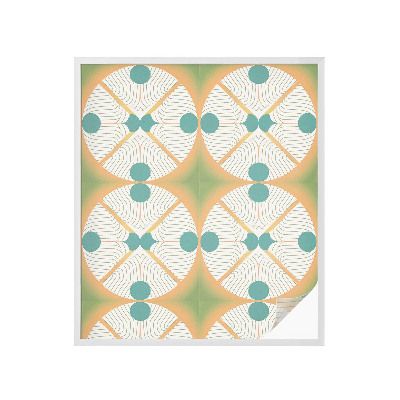 Pellicola per vetri privacy Armonia geometrica