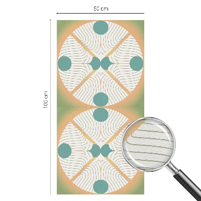 Pellicola per vetri privacy Armonia geometrica