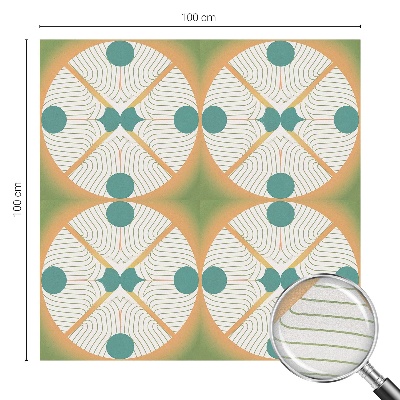 Pellicola per vetri privacy Armonia geometrica