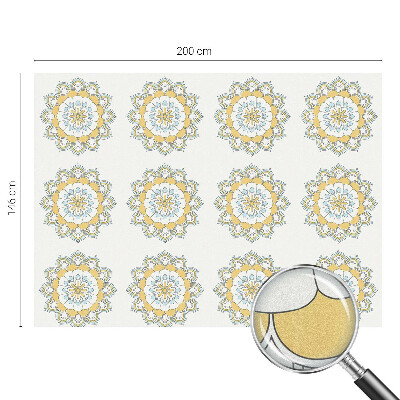 Pellicola per vetri privacy Mandala colorati