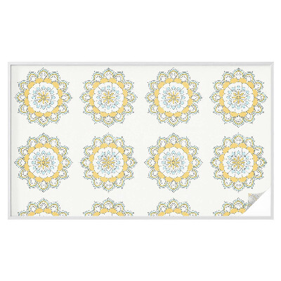 Pellicola per vetri privacy Mandala colorati