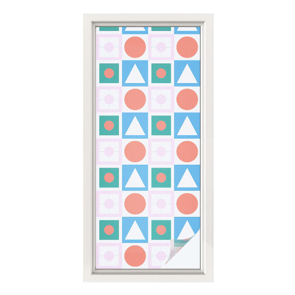 Pellicola decorativa per vetri Modelli astratti