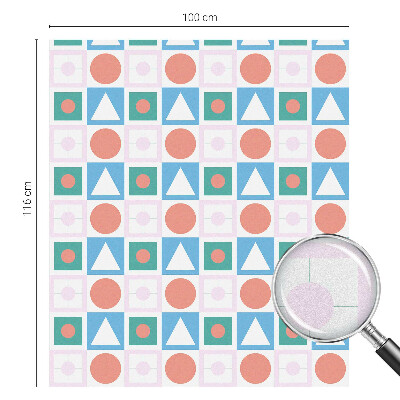 Pellicola decorativa per vetri Modelli astratti