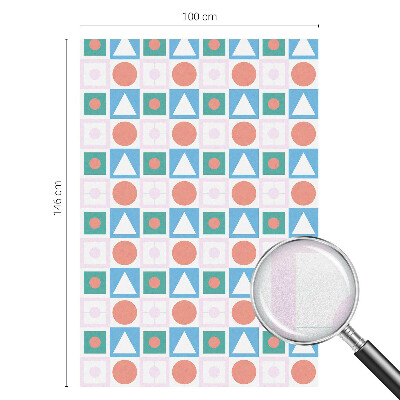 Pellicola decorativa per vetri Modelli astratti
