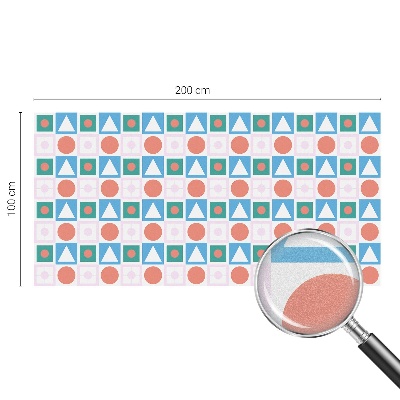 Pellicola decorativa per vetri Modelli astratti