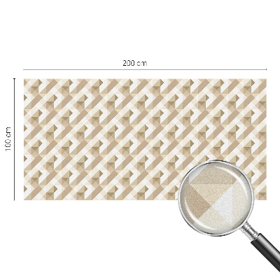 Pellicola decorativa per vetri Modelli triangolari