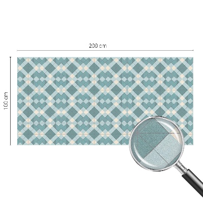 Pellicola per vetri effetto ghiaccio colorato Motivi geometrici