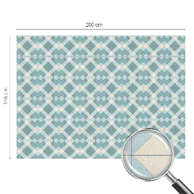 Pellicola per vetri effetto ghiaccio colorato Motivi geometrici