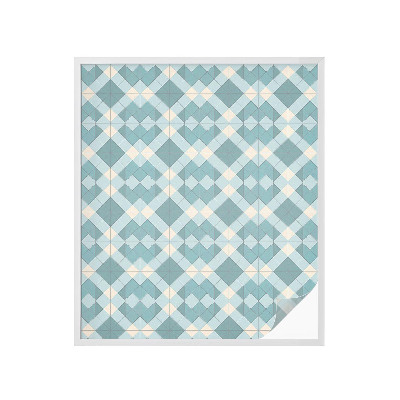 Pellicola per vetri effetto ghiaccio colorato Motivi geometrici