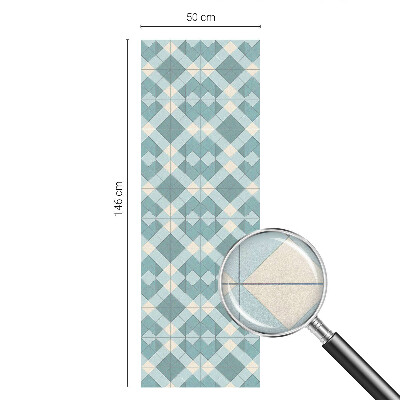 Pellicola per vetri effetto ghiaccio colorato Motivi geometrici