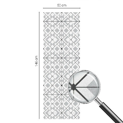 Pellicola adesiva effetto vetrata colorata Motivi geometrici