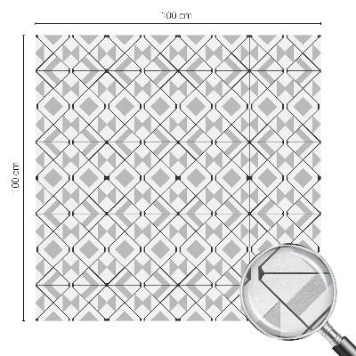 Pellicola adesiva effetto vetrata colorata Motivi geometrici