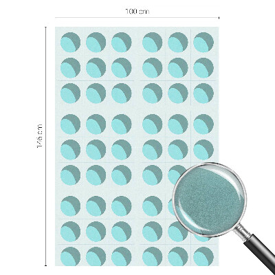 Pellicola per vetri effetto vetrata Ruote moderne