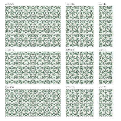 Pellicola per vetri privacy Ornamenti vegetali