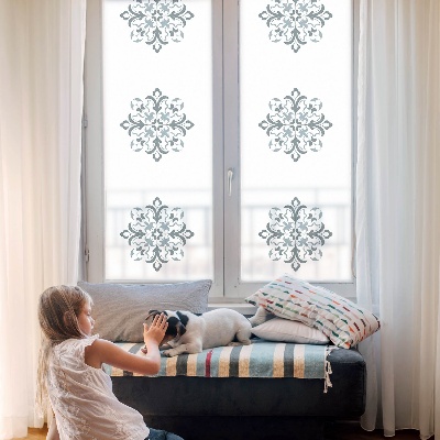 Pellicola decorativa per vetri Ornamento classico