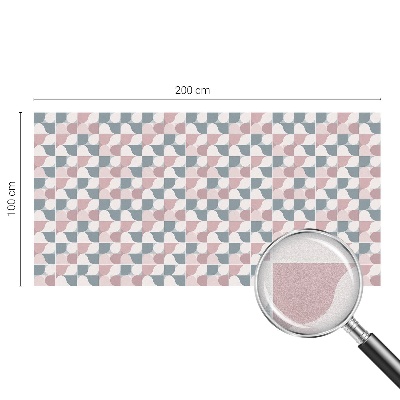 Pellicola adesiva effetto vetrata colorata Motivi pastello