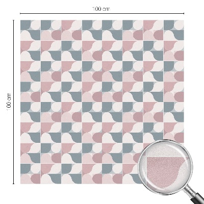 Pellicola adesiva effetto vetrata colorata Motivi pastello