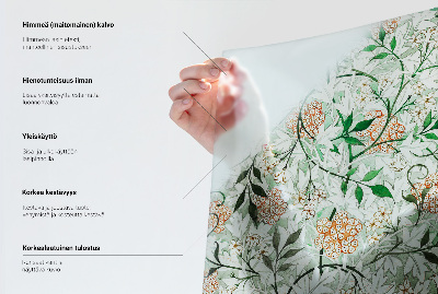 Pellicola decorativa per vetri Mandala floreale