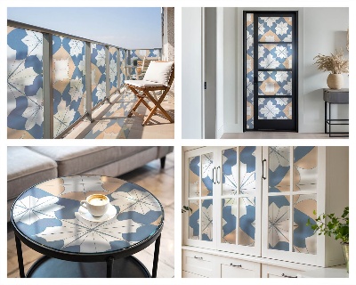 Pellicola per vetri privacy Modelli simmetrici