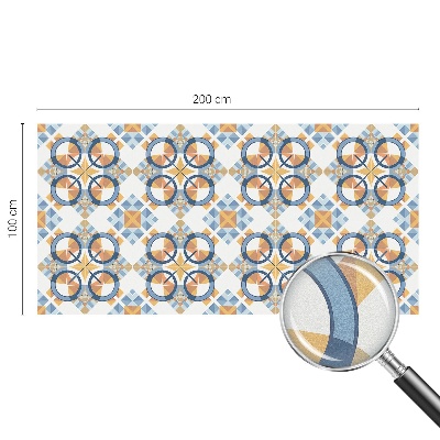 Pellicola per vetri effetto vetrata Motivo geometrico