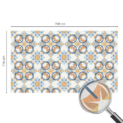 Pellicola per vetri effetto vetrata Motivo geometrico