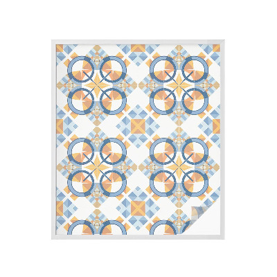 Pellicola per vetri effetto vetrata Motivo geometrico