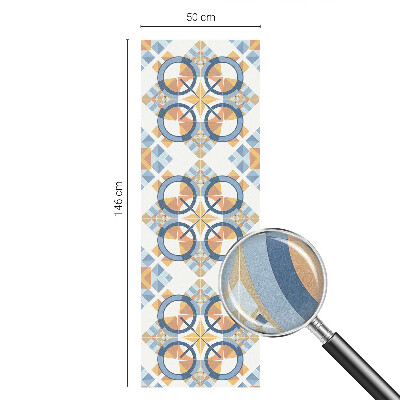 Pellicola per vetri effetto vetrata Motivo geometrico