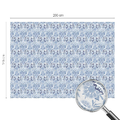 Pellicola per vetri privacy Uccello floreale