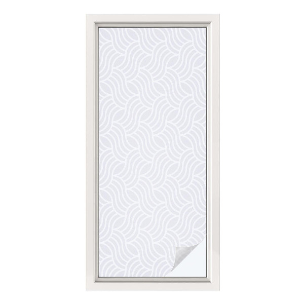 Pellicola decorativa per vetri Onde di armonia