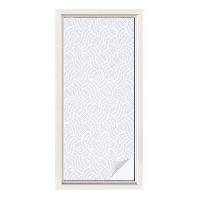 Pellicola decorativa per vetri Onde di armonia