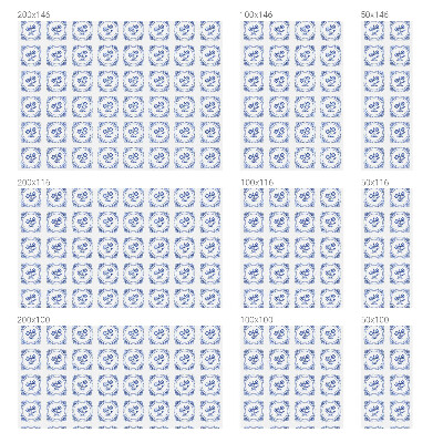 Pellicola per vetri effetto vetrata Fiori delicati