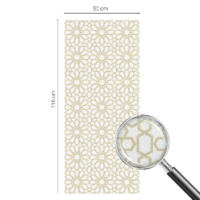 Pellicola adesiva effetto vetrata colorata Motivi geometrici