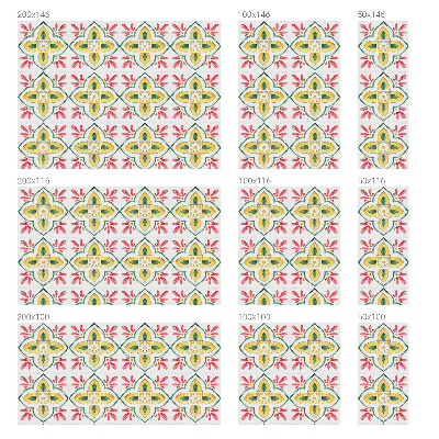 Pellicola per vetri effetto ghiaccio colorato Ornamento floreale