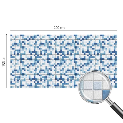 Pellicola adesiva effetto vetrata colorata Gioco di tessere