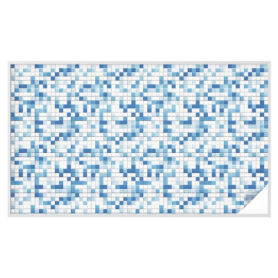 Pellicola adesiva effetto vetrata colorata Gioco di tessere