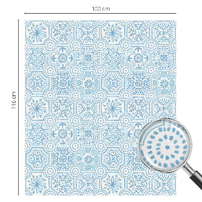 Pellicola decorativa per vetri piastrelle blu