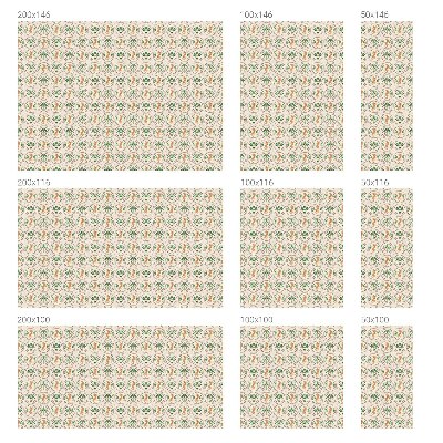 Pellicola adesiva effetto vetrata colorata Leopardo delle palme