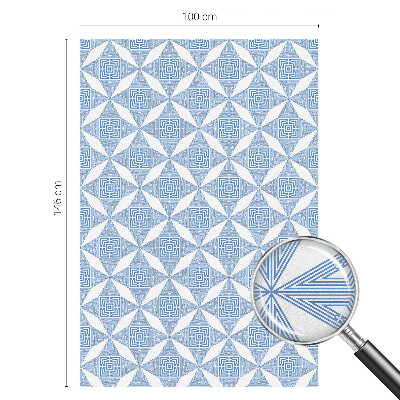 Pellicola per vetri effetto vetrata Labirinti geometrici