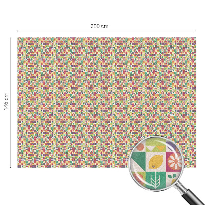 Pellicola decorativa per vetri Astrazione colorata