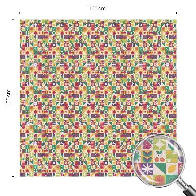 Pellicola decorativa per vetri Astrazione colorata